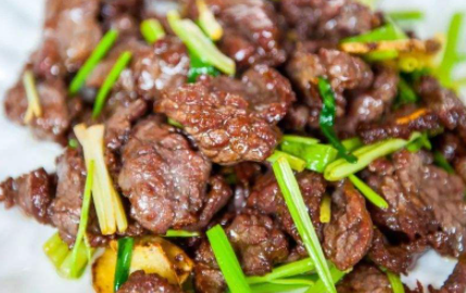 炒牛肉|怎样炒牛肉嫩又好吃窍门