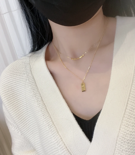 周大福|周大福小金条项链是实心的吗