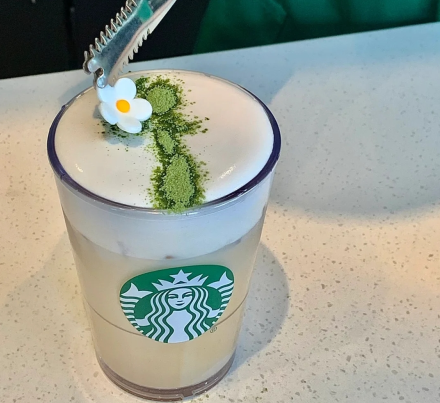 星巴克|星巴克山茶花漾拿铁多少钱一杯