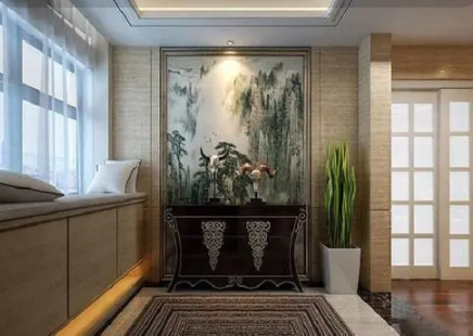 进门|进门对面能不能挂字画