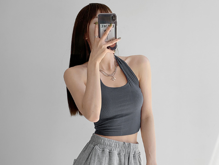 挂脖吊带|挂脖吊带适合什么裙子比较辣妹