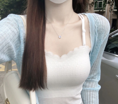 背心|夏季里面背心吊带外面怎么穿2022