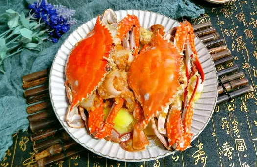 梭子蟹|蒸梭子蟹要先把蟹弄死吗