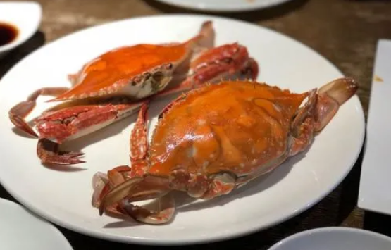 梭子蟹|梭子蟹有苦味正常吗还能吃吗