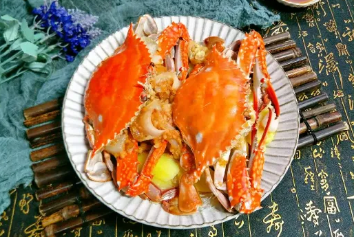 梭子蟹|电饭煲蒸梭子蟹用什么功能