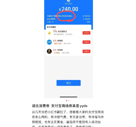 湖北|湖北商场消费券可以加油吗