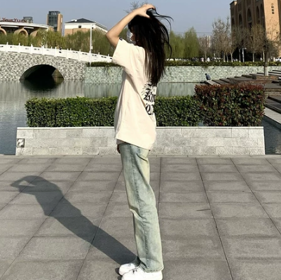 裤子短|去年的裤子穿着短是长高了吗女生