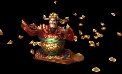 财神年画|年画财神贴家里客厅好吗